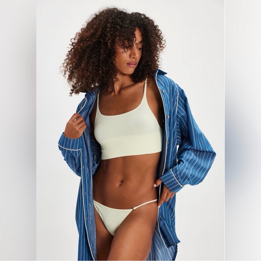 Free People Andi Sqaure Neck Seamless Bralette